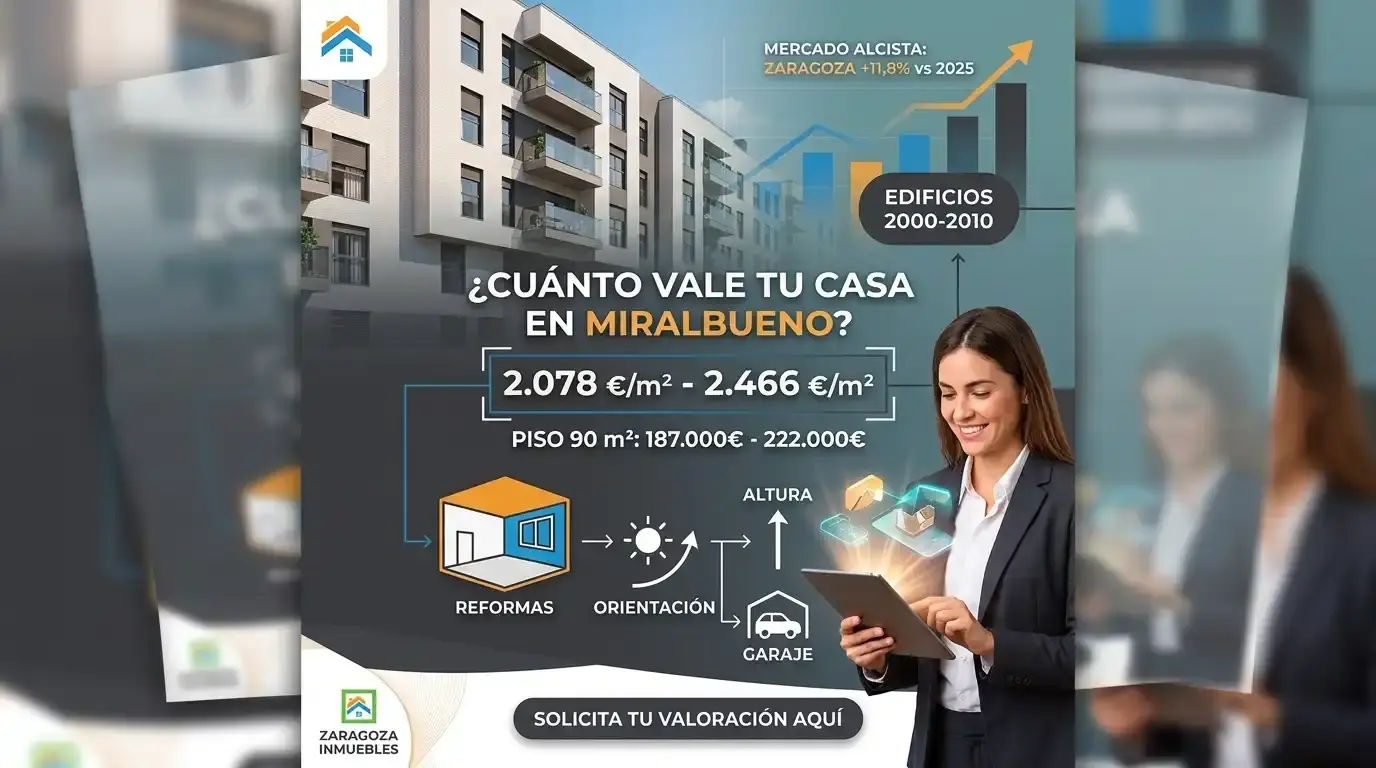 ¿Cuánto Vale Mi Casa en Miralbueno Para Vender Hoy?