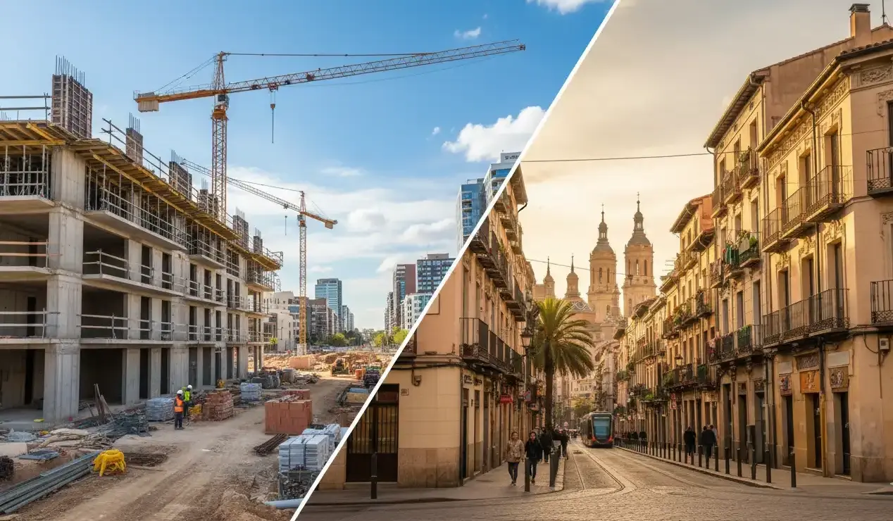 Obra Nueva vs Segunda Mano en Zaragoza: ¿Qué Conviene Más?