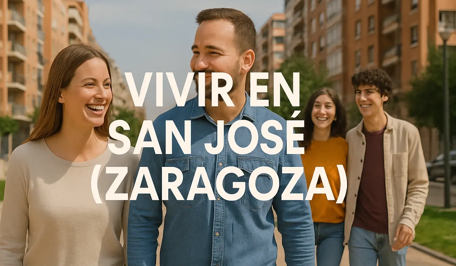 Vivir en San José, Zaragoza: Un Barrio con Vida Propia