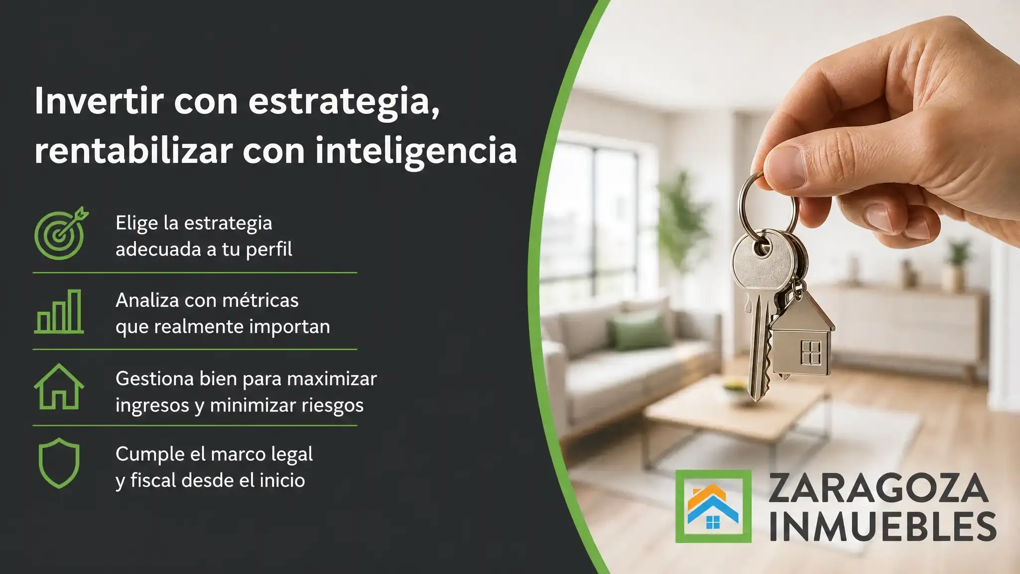 Invertir en inmuebles en Zaragoza exige estrategia, análisis financiero y conocimiento legal. Aquí están los cinco pilares que determinan el éxito de cada operación.